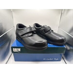 Drew Journey II Walking Shoes Men's Size 6.5 Black Diabetic Orthotic Therapeutic